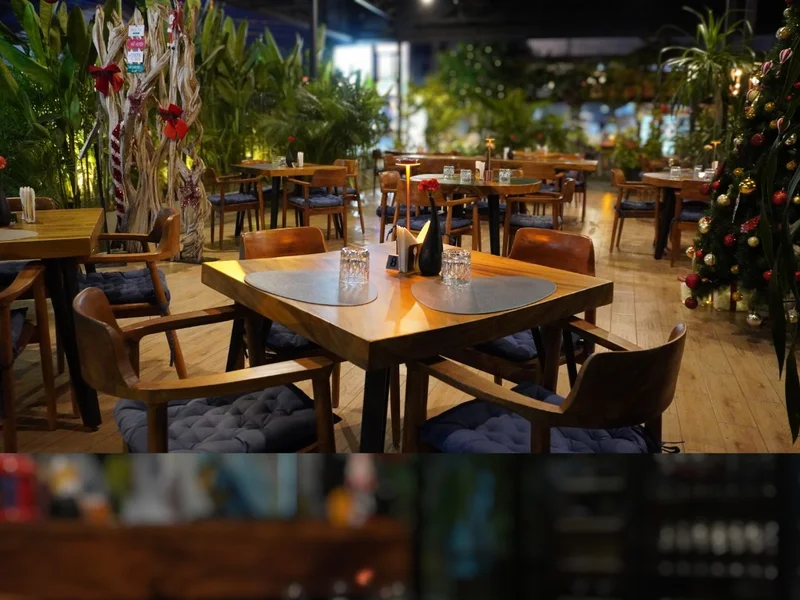 NIBE interior with warm lighting