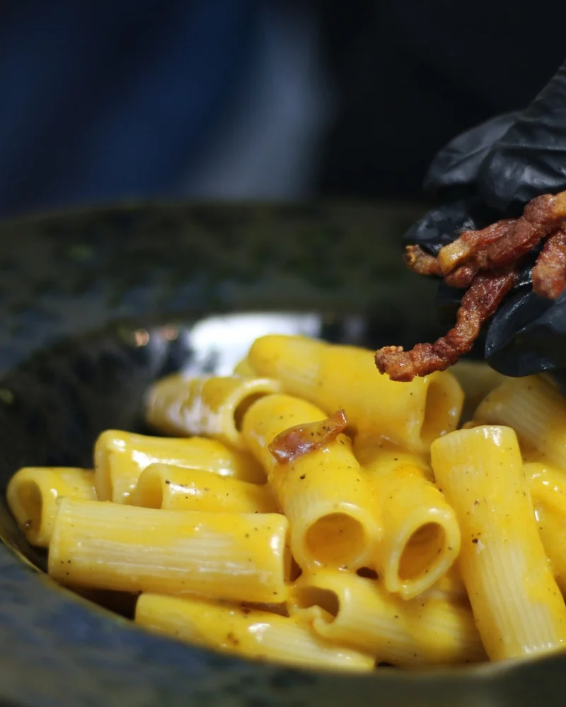 Rigatoni alla Carbonara